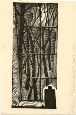 Синилов Евгений Григорьевич. Лот из 10 иллюстраций к различным литературным произведениям с приложением двух рукописных писем художника